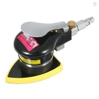 Khí nén ngẫu nhiên Orbit Sander Air Sander Máy đánh bóng nhỏ hình tam giác Palm Sander Chi tiết chuột Sander cho góc ô tô Chăm sóc sơn Loại bỏ rỉ sét Máy mài gỗ 70x100mm