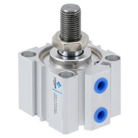 Khí nén SDA Răng bên ngoài Xi lanh mỏng 20 / 25 / 32 / 40 / 63 / 80 / 100X10X15 / 20 / 30 / 40 / 50-B
