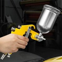 Khí nén súng phun sơn súng phun sơn máy bơm không khí phun sơn nồi sơn phun nhỏ nồi xe touch-up công cụ đặc biệt cao nguyên tử hóa súng sơn mini sung son tinh dien