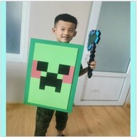 Khiên Creeper Minecraft - Đồ chơi minecraft chính hãng