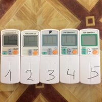 Khiển điều hoà daikin các loại