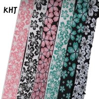 KHJ Băng ghi đông xe đạp  Sakura, Dây đai tay cầm xe đạp 6 màu chống trượt, PU EVA với 2 phích cắm Giảm xóc Tay cầm xe đạp Đai thanh Phụ kiện đi xe đạp