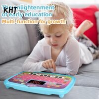 Khj Laptop Máy Học Tiếng Anh, Hoạt Động Trò Chơi Giáo Dục 1-4 Tuổi Đồ Chơi Tập Đi, Quà Tặng Màn Hình LED Đồ Chơi Laptop Tương Tác Điện Cho Bé Trai Bé Gái