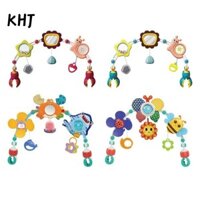 Khj Treo Mặt Dây Chuyền Đồ Chơi Âm Nhạc, Nhựa Vòm Xe Đẩy Cho Bé Vòm Đồ Chơi, Ghế Ô Tô Đồ Chơi Hoạt Hình Vòng Xoay Chuông Trang Trí Giường