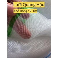 [Khổ 2,1M] Lưới Che Chắn Côn Trùng - HDPE - Lưới Chống Muỗi, Lưới Trồng Rau Lưới Cước, Lưới Mùng