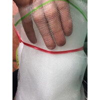 khổ 2m (cao 1.8m)x45m, màu trắng, Lưới mùng, lưới cước, lưới chặn côn trùng - lưới chống muỗi - lưới bảo vệ cây trồng