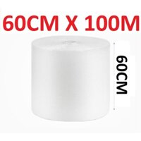khổ 60CM x 100M Nguyên Cuộn Màng Xốp Hơi,Xốp Nổ,Bong Bóng Khí Gói Hàng Tiện Dụng