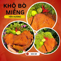 Khô bò miếng loại 1, mềm và đậm vị, khô bò Yến Hương - 500g