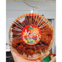 Khô bò miếng mềm Rin Real, khô bò tẩm gia vị nguyên miếng thơm ngon ăn vặt ngày Tết