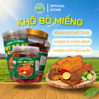 Khô Bò Miếng Siêu Cay Ngọc Tú - Hũ 500g, 250g, 150g - Thịt Bò Khô Cao Cấp