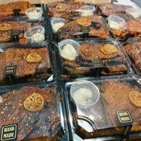 Khô bò miếng sốt lá chanh