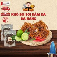 Khô bò sợi đậm đà Đà Nẵng. Thịt khô bò xé sợi loại 1- 250g 500gr 1kg CHÚ ĐẠT (đồ ăn vặt ngon giá rẻ)