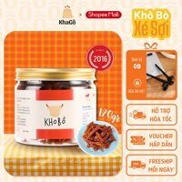 KHÔ BÒ XÉ SỢI hộp 120g, Khô bò sợi, Bò khô Du lịch, Tết, Tặng quà, Đặc sản Sài Gòn | KHA GỒ