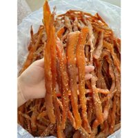Khô Cá Lóc Sợi Tiêu Sọ Tách Sạch Xương 500Gram -  Chính Gốc Cà Mau