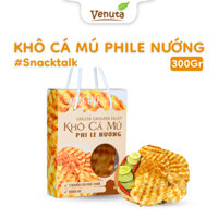 KHÔ CÁ MÚ PHI LÊ NƯỚNG SNACKTALK THƠM NGON TỪ VỊ CÁ TƯƠI 300GR