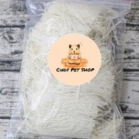 Khô cá sợi trắng 500g và 1kg cho Hamster, Sóc Bông, Sóc Đất, Sóc Bay Úc...