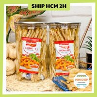 Khô cá thiều que hũ 300G - MIMI SHOP | Cá dai thịt - cay nhẹ | Khô thịt - hải sản