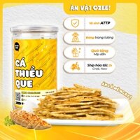 Khô cá thiều que tẩm vị Ozee hộp 200g dai ngọt thơm ngon