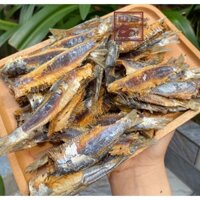 Khô cá trích loại 1 bóc vỏ, cắt đầu dày mình ngọt thịt, đặc sản ba làng 500g/1kg