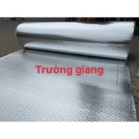 (Khổ cao 1.5m x 2 mặt bạc x dày 4ly) DÀI 9m  Tấm cách nhiệt chống nóng mái nhà mái tôn màu bạc kẽm