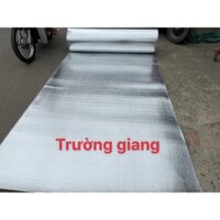 (Khổ cao 1.5m x Dài 10m) Tấm cách nhiệt chống nóng 2 lớp mặt bạc, túi khí cách nhiệt chống nóng mái nhà mái tôn