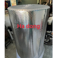 (Khổ cao 1.5m x Dài 10m) Tấm cách nhiệt chống nóng 2 lớp mặt bạc, túi khí cách nhiệt chống nóng mái nhà mái tôn