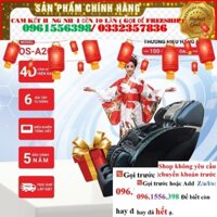 KHO >> CH Ghế massage Okinawa A200, 4D, 12 bài tập, điều khiển tiếng Việt, ốp nhựa -