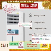 Kho [CHÍNH HÃNG] Quạt hơi nước Sunhouse SHD7721 220W 40m2 30L , quạt điều hoà máy làm mát không khí sunhouse