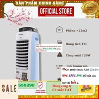 Kho [CHÍNH HÃNG] Quạt hơi nước sunhouse shd7718 120W 13L , quạt điều hoà máy làm mát không khí có bắt muỗi- Mới 100%