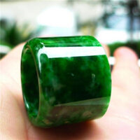 Khô Cyan Quý Châu Ngọc Lục Bảo Xanh Ngón Tay Ngọc Lục Bảo Nhẫn Quý Châu Ngọc Lục Bảo Cờ Lê Nhẫn Nam Phong Cách 25.2.23