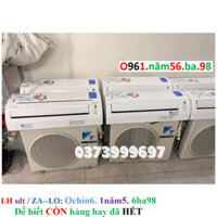 Kho Điều Hòa nội địa nhật DAKIN 9000btu điện 100v 2 chiều inverter