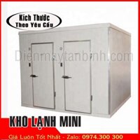 Kho đông lạnh mini 2000×4000 giá rẻ