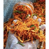 khô gà lá chanh cay - Khu vườn xinh 689, Freeship extra+