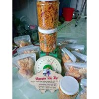 Khô Gà Lá Chanh Cay Ngon hủ 400g 100k NSX & HSD dưới đáy hủ
