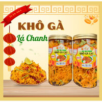 Khô gà lá chanh, cay nhẹ (hộp 250gr)