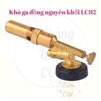 Khò ga mini đồng nguyên khối cao cấp