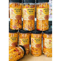 KHÔ GÀ XÉ CAY BƠ TỎI 500g
