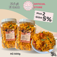 Khô Gà Xé Cay Lá Chanh 1kg 2C Mart