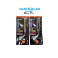 Khò Gas 2 nòng ( 2 đầu ) Khò gas mini 2 ống tiện lợi