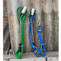 Khò Gas Công Nghiệp - Đèn Khò Gas Khò Trâu , Khò Lợn , Khò Chó , Khò Mây Che Đan 2 Kích Cỡ Φ42 Φ62 DÂY DÀI 1M5 & 5 MÉT