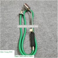 khò gas công nghiệp, khò chó, mèo... đầu loa fi 4cm, cán dài 35cm, dây dài 1,5m