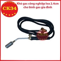 Khò gas công nghiệp loa 2.4cm dây dẫn 2.5m hàng Việt Nam