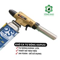 Khò gas mini, đầu khò ga, đèn khò gas tự động đánh lửa Kapusi JAPAN, khò lửa cao cấp - Tổng kho kim khí điện nước