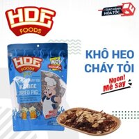 [Khô heo cháy tỏi - Đồ ăn vặt CAO CẤP] Khô heo cháy tỏi KOBEE 300g ngon đặc biệt - Khô gà Cooky