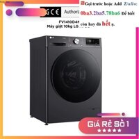 Kho Máy giặt LG 10kg sấy 6kg lồng ngang LG AI DD™ Inverter màu đen FV1410D4M1 |