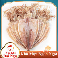 KHÔ MỰC Cà Mau Xuất Khẩu Size 20 con/kg Túi 500gr/250G Khô,Dày,Ngọt Thịt-Vựa Khô Đại Ngư
