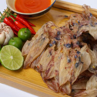 Khô Mực Chuối Mini Nguyên Con Nấu Sup Ca Mau