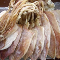 KHÔ MỰC SÔNG ĐÔC CÀ MAU; KHÔ MỰC ĐẶC SẢN CÀ MAU (Khô mực lớn cỡ 40-50 con/kg)