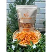 Khô Mực Sốt Phomai Bơ Tỏi Thơm Ngất Ngây, Cay Khó Cưỡng. Bao ngon. Best từ Minha Seafood  [500gram]