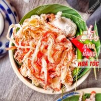 Khô Mực Xé Sợi Hấp Nước Dừa Lon 300Gram